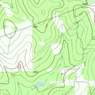United States Geological Survey Garfield, TX (1963, 24000-Scale) digital map