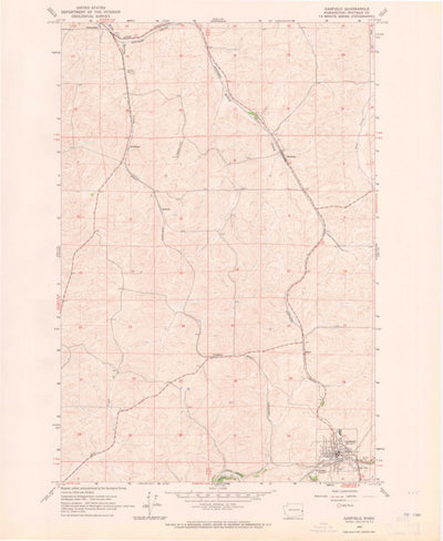 Garfield, WA (1964, 24000-Scale) Map by United States Geological Survey ...