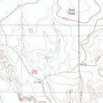 United States Geological Survey Garland Draw, WY (1981, 24000-Scale) digital map