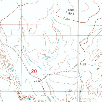 United States Geological Survey Garland Draw, WY (1981, 24000-Scale) digital map