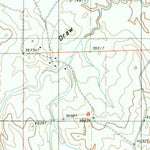 United States Geological Survey Garland Hill, WY (1984, 24000-Scale) digital map