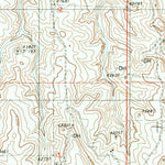 United States Geological Survey Garland Hill, WY (1984, 24000-Scale) digital map