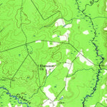 United States Geological Survey Garland, NC (1959, 62500-Scale) digital map