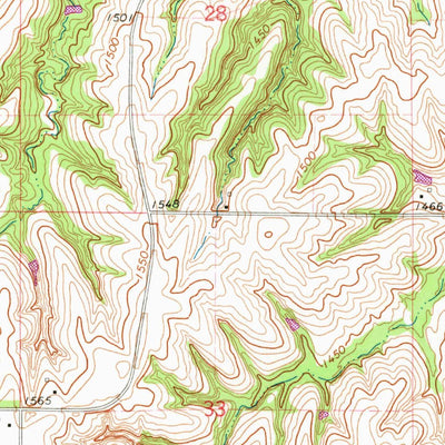 United States Geological Survey Garland, NE (1964, 24000-Scale) digital map