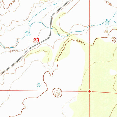 United States Geological Survey Garland Prairie, AZ (1963, 24000-Scale) digital map