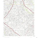 United States Geological Survey Garland, TX (2022, 24000-Scale) digital map