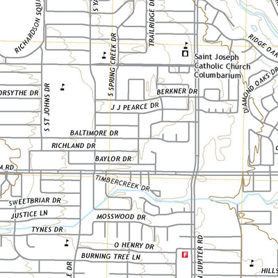 United States Geological Survey Garland, TX (2022, 24000-Scale) digital map
