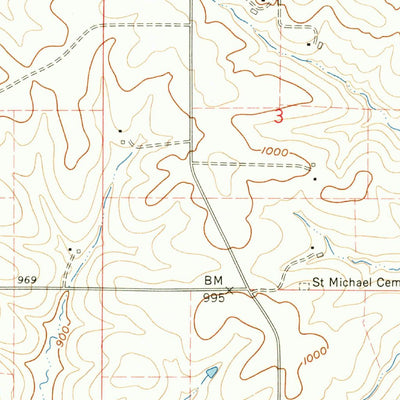 United States Geological Survey Garnavillo, IA (1962, 24000-Scale) digital map
