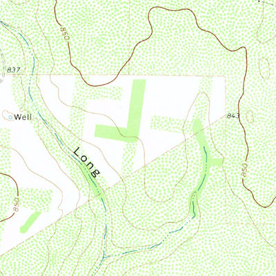 United States Geological Survey Garner Field NE, TX (1971, 24000-Scale) digital map
