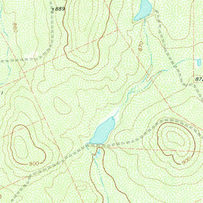 United States Geological Survey Garner Field, TX (1971, 24000-Scale) digital map