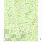 United States Geological Survey Garner Mountain, CA (2001, 24000-Scale) digital map