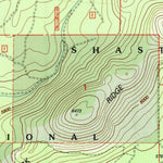 United States Geological Survey Garner Mountain, CA (2001, 24000-Scale) digital map