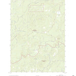 United States Geological Survey Garner Mountain, CA (2022, 24000-Scale) digital map