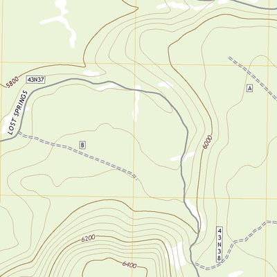 United States Geological Survey Garner Mountain, CA (2022, 24000-Scale) digital map