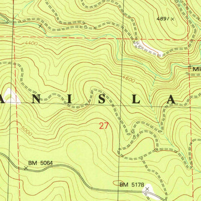 United States Geological Survey Garnet Hill, CA (1979, 24000-Scale) digital map