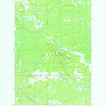 United States Geological Survey Garnet, MI (1973, 24000-Scale) digital map