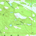 United States Geological Survey Garnet, MI (1973, 24000-Scale) digital map