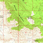 United States Geological Survey Garnet Mountain, AZ (1960, 62500-Scale) digital map