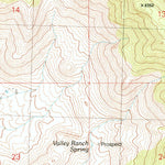 United States Geological Survey Garnet Mountain, AZ (1989, 24000-Scale) digital map
