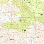 United States Geological Survey Garnet Mountain, AZ (1989, 24000-Scale) digital map