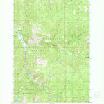 United States Geological Survey Garnet Mountain, MT (1988, 24000-Scale) digital map
