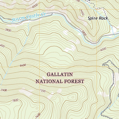 United States Geological Survey Garnet Mountain, MT (2020, 24000-Scale) digital map