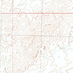 United States Geological Survey Garnet Mountain NW, AZ (1989, 24000-Scale) digital map