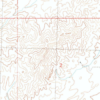 United States Geological Survey Garnet Mountain NW, AZ (1989, 24000-Scale) digital map