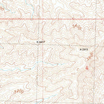 United States Geological Survey Garnet Mountain NW, AZ (1989, 24000-Scale) digital map