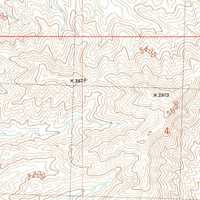 United States Geological Survey Garnet Mountain NW, AZ (1989, 24000-Scale) digital map