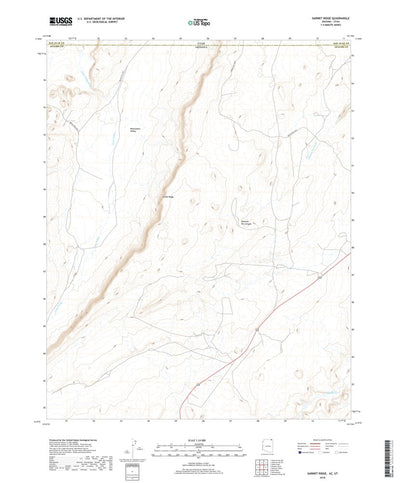 United States Geological Survey Garnet Ridge, AZ (2018, 24000-Scale) digital map