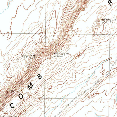 United States Geological Survey Garnet Ridge, AZ-UT (1988, 24000-Scale) digital map