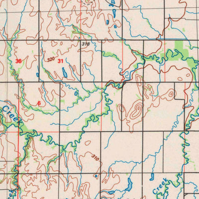 United States Geological Survey Garnett, KS (1990, 100000-Scale) digital map