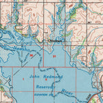 United States Geological Survey Garnett, KS (1990, 100000-Scale) digital map