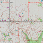 United States Geological Survey Garnett NW, KS (1966, 24000-Scale) digital map