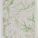 United States Geological Survey Garnett SE, KS (1966, 24000-Scale) digital map