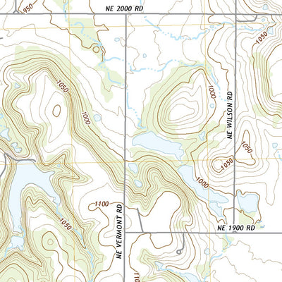 United States Geological Survey Garnett SE, KS (2022, 24000-Scale) digital map