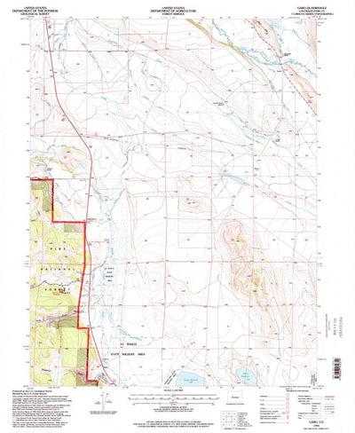 United States Geological Survey Garo, CO (1994, 24000-Scale) digital map