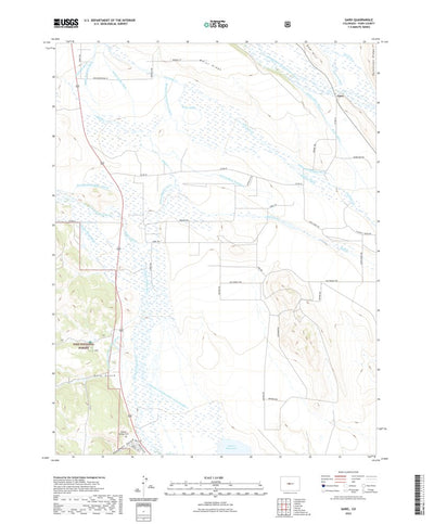 United States Geological Survey Garo, CO (2022, 24000-Scale) digital map