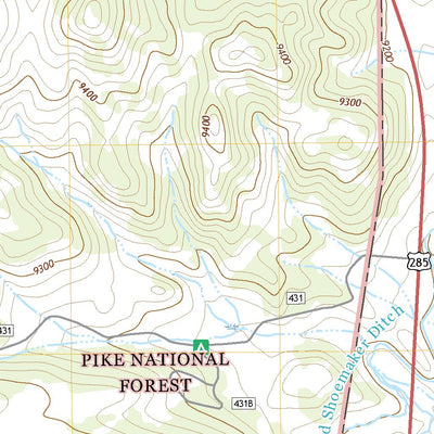 United States Geological Survey Garo, CO (2022, 24000-Scale) digital map