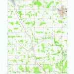 United States Geological Survey Garrett, IN (1973, 24000-Scale) digital map