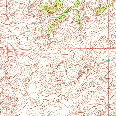 United States Geological Survey Garrett, WY (1968, 24000-Scale) digital map