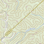 United States Geological Survey Garretts Bend, WV (2023, 24000-Scale) digital map
