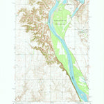 United States Geological Survey Garrison Dam South, ND (1969, 24000-Scale) digital map