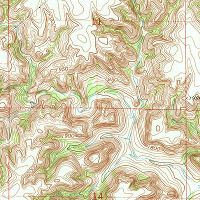 United States Geological Survey Garrison Dam South, ND (1969, 24000-Scale) digital map