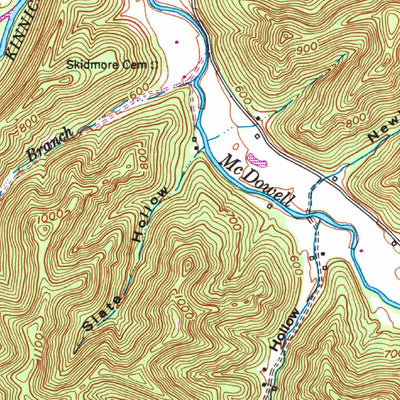 United States Geological Survey Garrison, KY-OH (1949, 24000-Scale) digital map