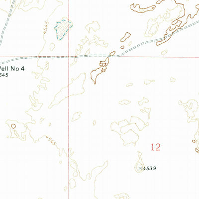 United States Geological Survey Garrison Lake, OR (1971, 24000-Scale) digital map