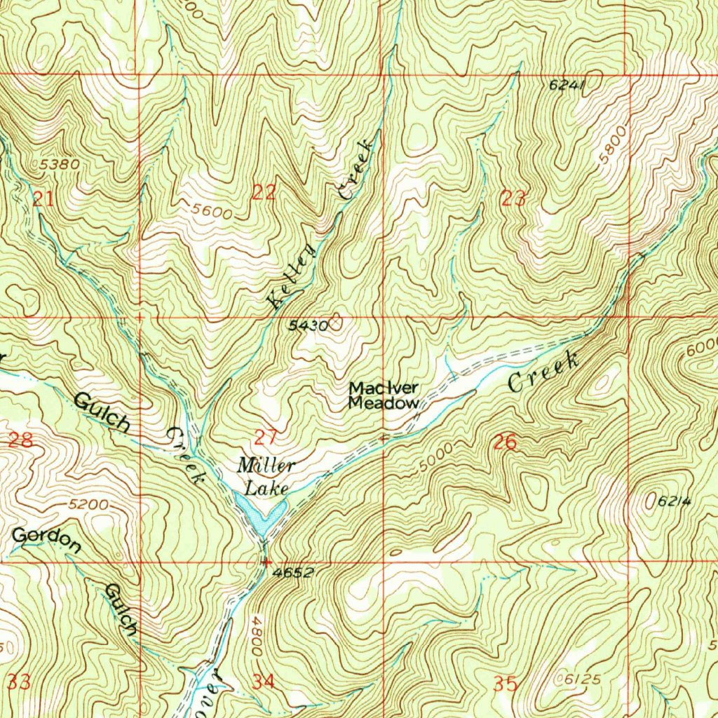 Garrison, MT (1958, 62500-Scale) Map by United States Geological Survey ...