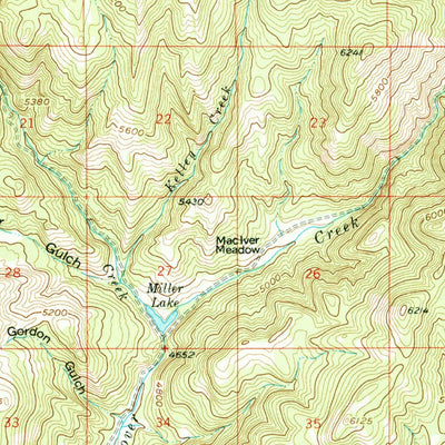 United States Geological Survey Garrison, MT (1958, 62500-Scale) digital map