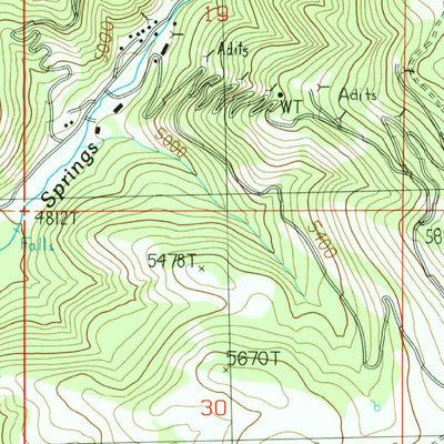 United States Geological Survey Garrison, MT (1989, 24000-Scale) digital map